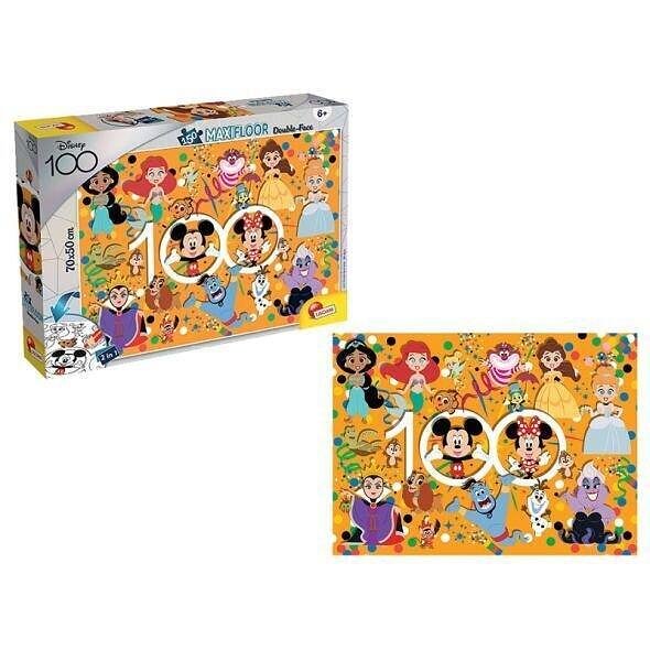 Детски пъзел Lisciani MAXI FLOOR Disney 100, 24 части